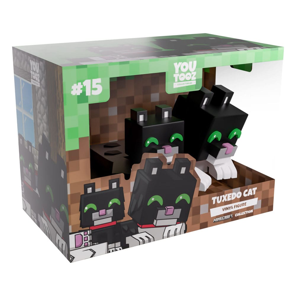 Minecraft Vinyl Figur Tuxedo Cat 6 cm Image 6