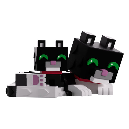 Minecraft Vinyl Figur Tuxedo Cat 6 cm Image 1