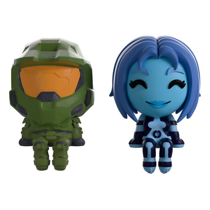 Halo Vinyl Figuren The Master Chief & Cortana Monitor Buddiez Image 1