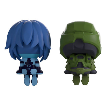 Halo Vinyl Figuren The Master Chief & Cortana Monitor Buddiez Image 3