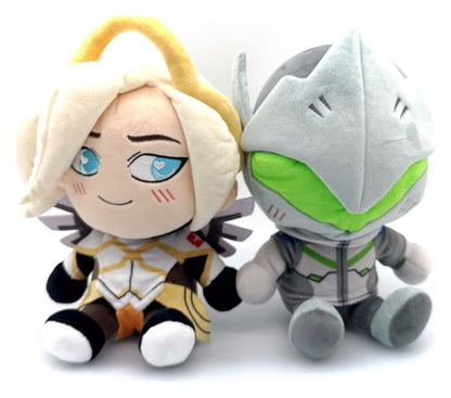 Overwatch Plüschfiguren 2er-Pack Genji & Mercy 22 cm Image 1