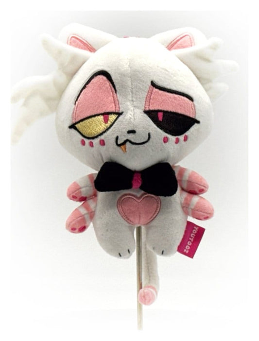 Hazbin Hotel Schlüsselanhänger Plüsch Angel Dust Kitty 13 cm Image 1