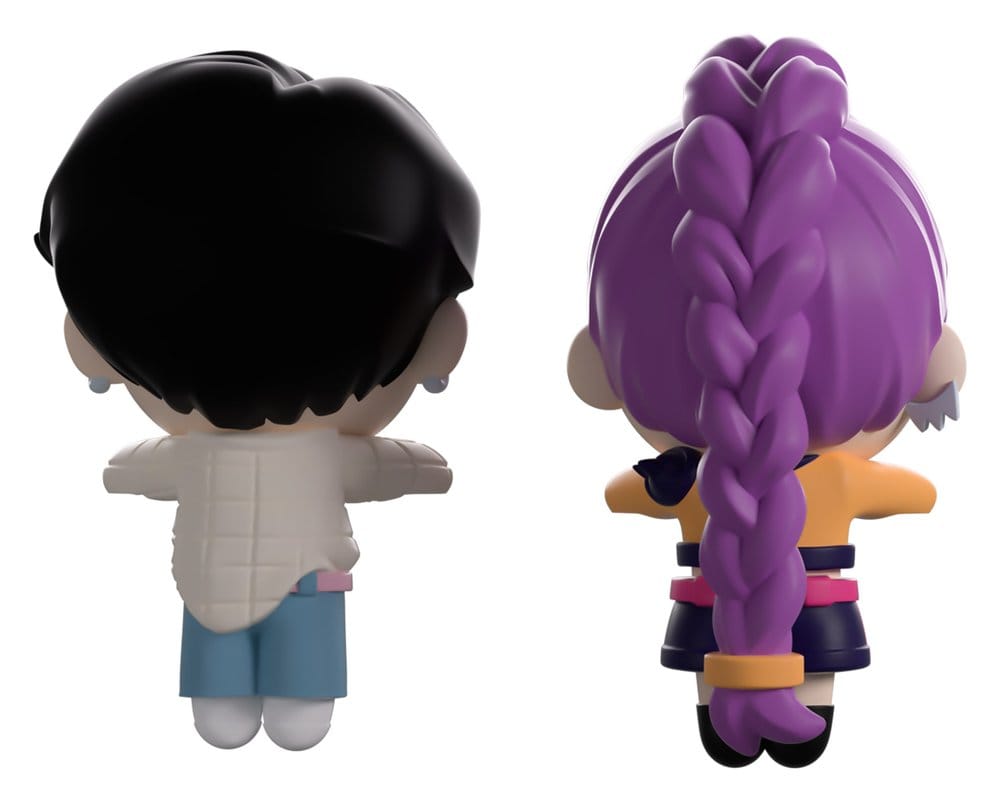 KPop Demon Hunters Vinyl Figuren Jinu & Rumi Monitor Buddiez 6 cm Image 2