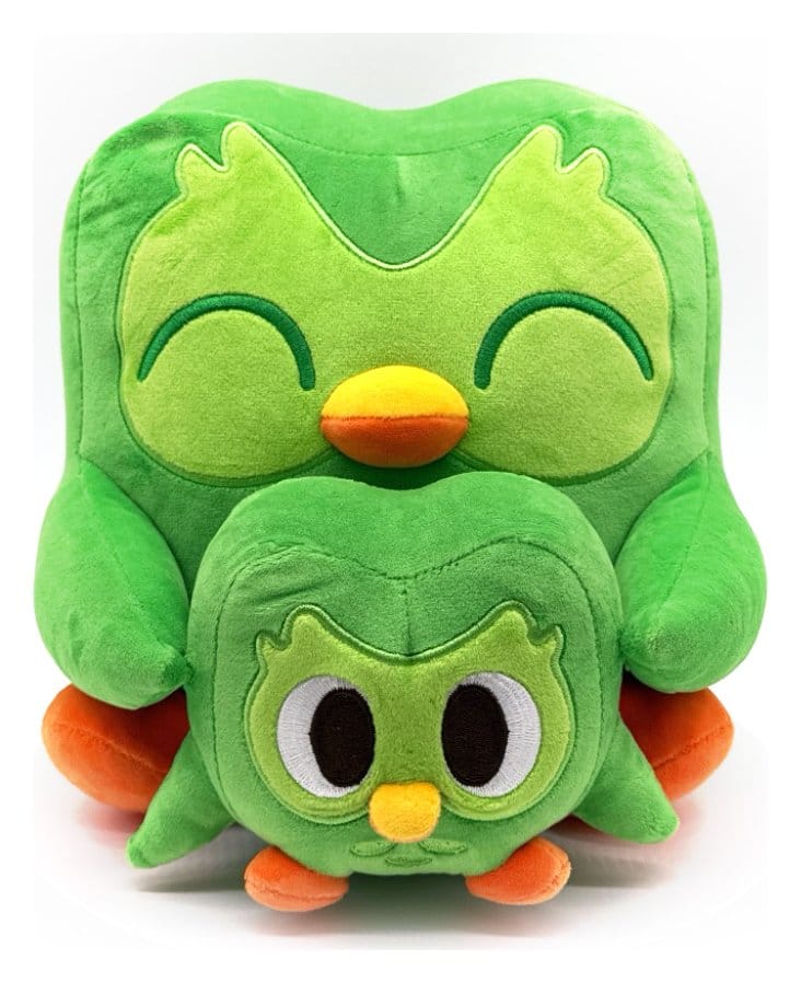 Duolingo Plüschfigur Study Buddy Duo 22 cm Image 1
