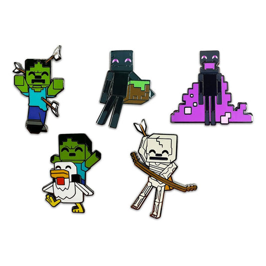 Minecraft Ansteck-Pins Set #2 5 cm (6) Image 1