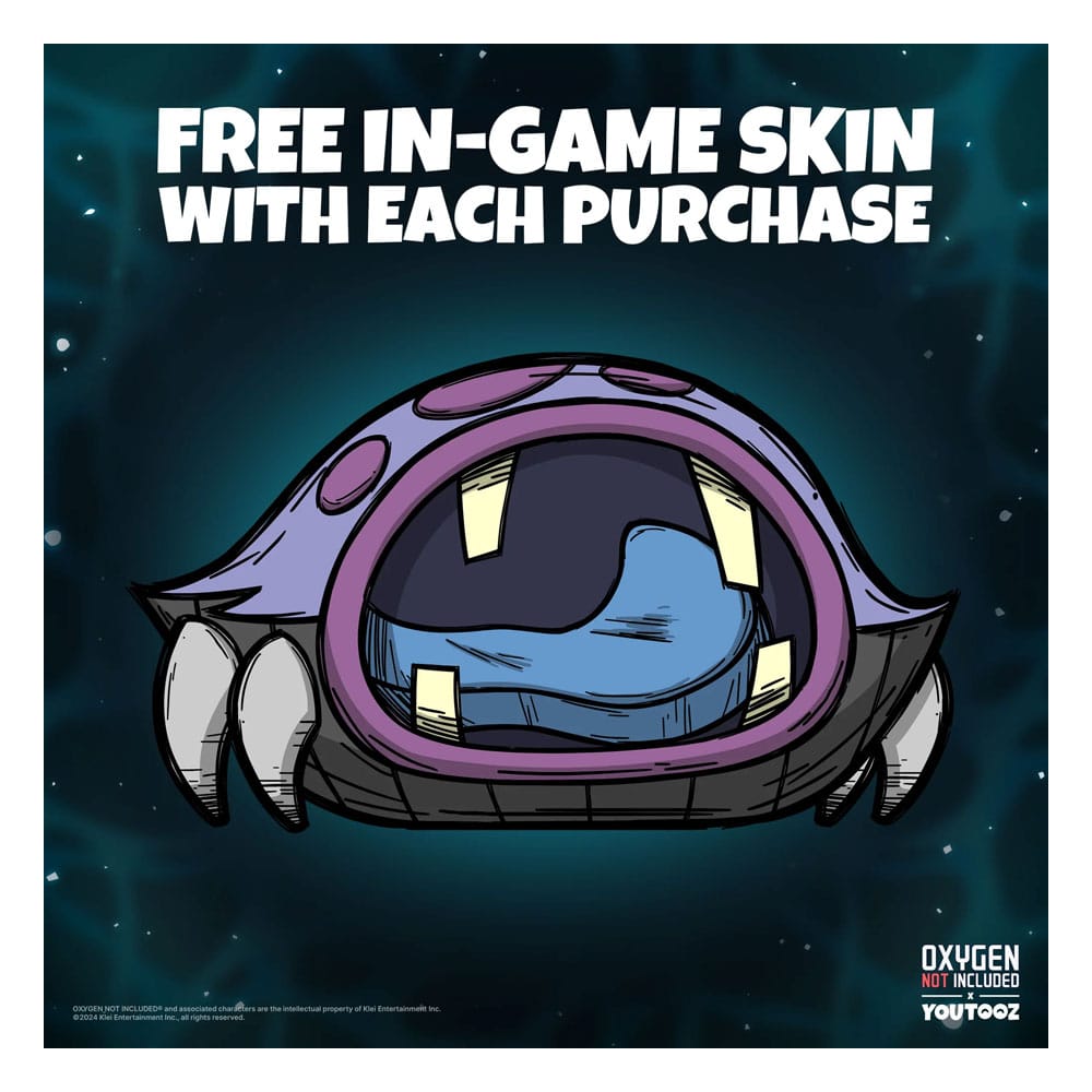 Oxygen Not Included Plüschfigur Hatch Shoulder Rider 15 cm Image 4