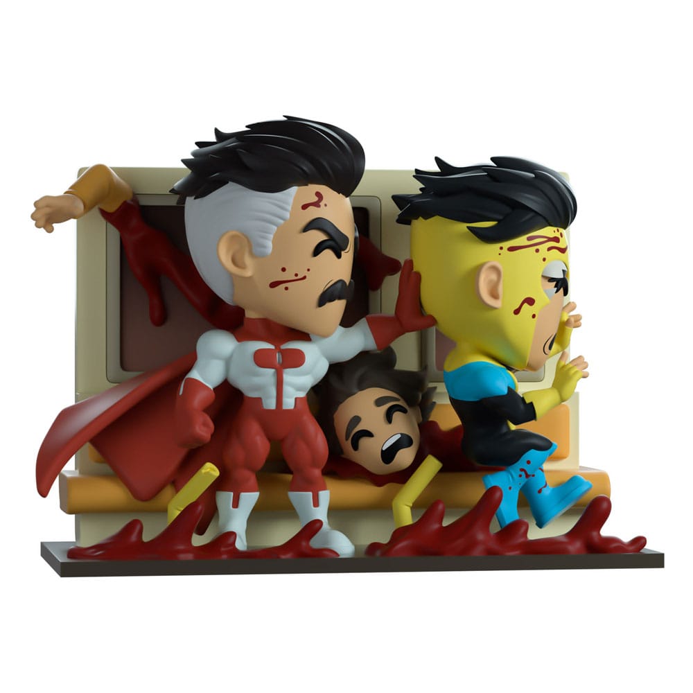 Invincible Vinyl Figur Omni-Man and Invincible 12 cm Image 1