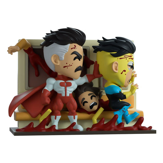 Invincible Vinyl Figur Omni-Man and Invincible 12 cm Image 1