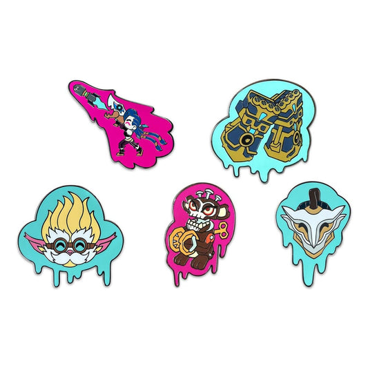 Arcane Ansteck-Pins Set 5 cm (6) Image 1