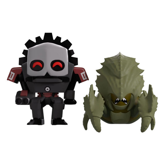 Helldivers 2 Monitor Buddiez Vinyl Figuren 2er-Pack Charger & Devastator 7 cm Image 1