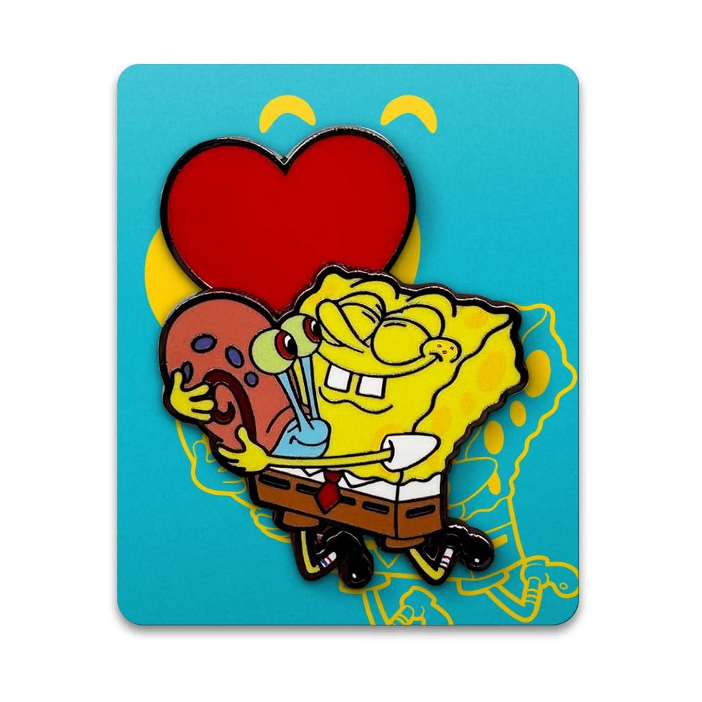 SpongeBob Schwammkopf Bobble Ansteck-Pin Spongebob Heart 5 cm Image 2
