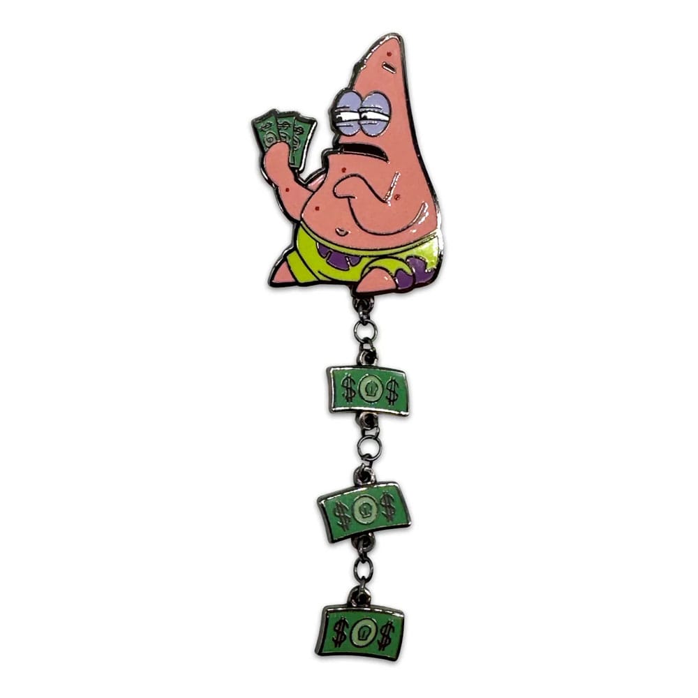 SpongeBob Schwammkopf Dangling Ansteck-Pin Patrick 12 cm Image 1