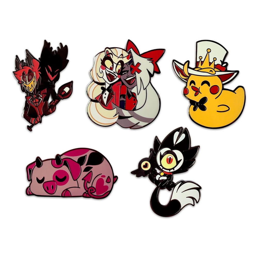 Hazbin Hotel Ansteck-Pins Set 5 cm (6) Image 1