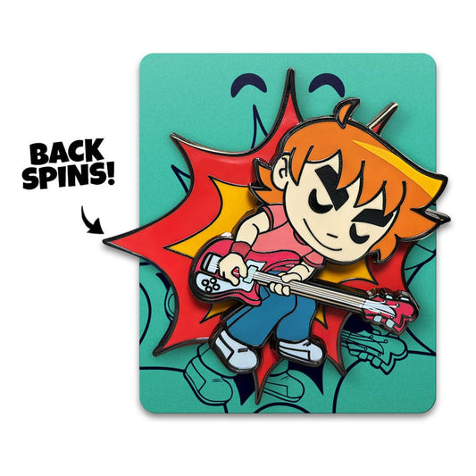 Scott Pilgrim Ansteck-Pin Scott Playing Guitar 5 cm Image 2
