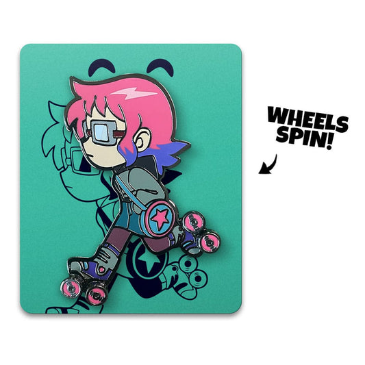 Scott Pilgrim Ansteck-Pin Ramona Skating 5 cm Image 2