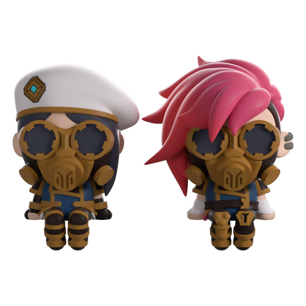 Arcane Vinyl Figuren 2er-Pack Caitlyn & Vi Taskforce 7 cm Image 1