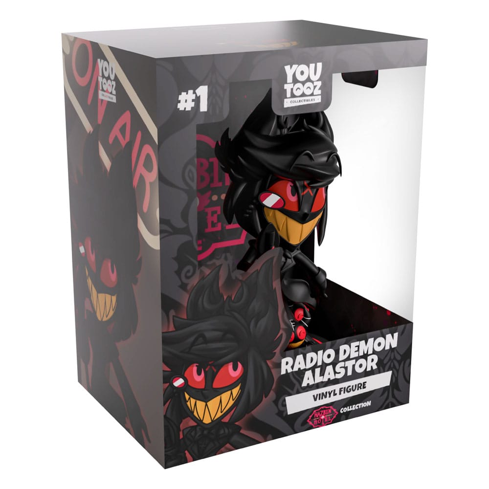 Hazbin Hotel Vinyl Figur Radio Demon Alastor 14 cm Image 3