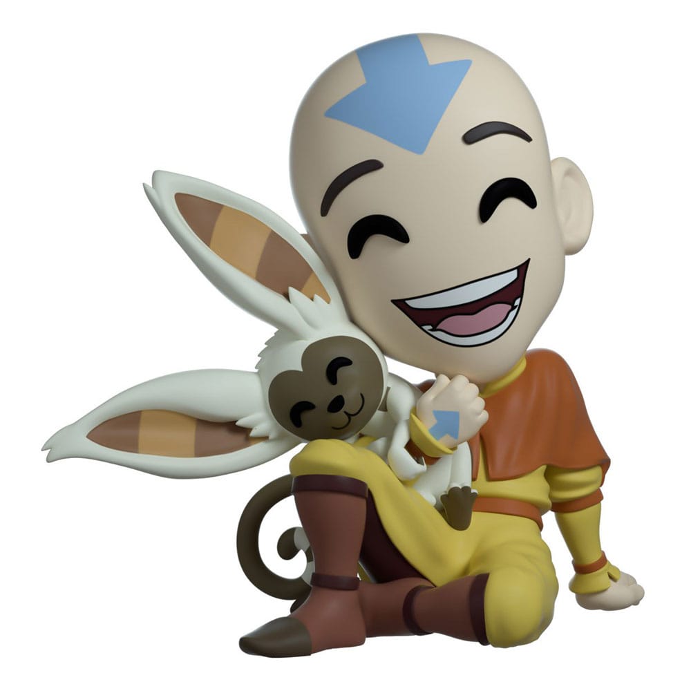 Avatar Der Herr der Elemente Vinyl Figur Aang 10 cm Image 1