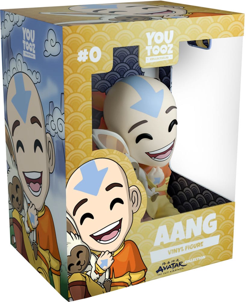 Avatar Der Herr der Elemente Vinyl Figur Aang 10 cm Image 2