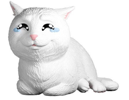 Meme: Crying Cat 3 inch Figure Image