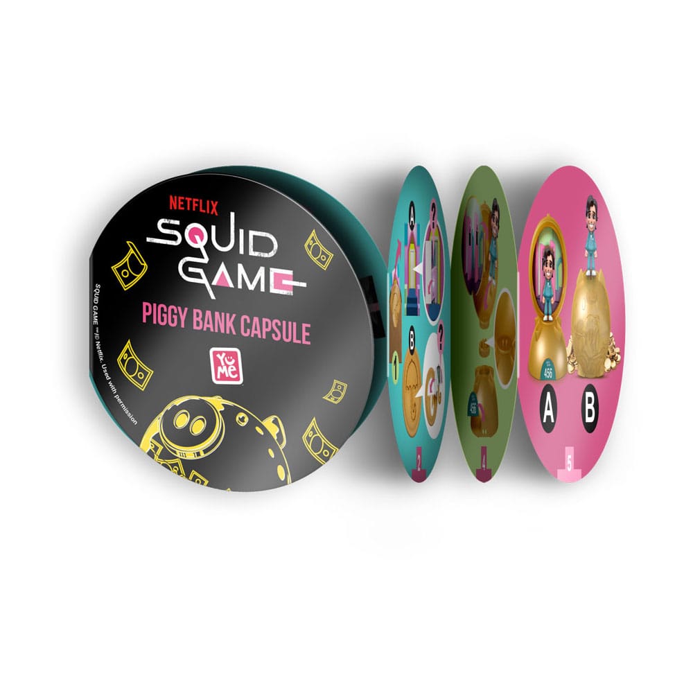 Squid Game Capsule Spardosen Sortiment (6) Image 10