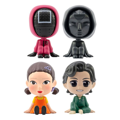 Squid Game Bobble Hero Wackelkopf-Figuren (Window Box Ver.) 6 cm Display (12) Image 1