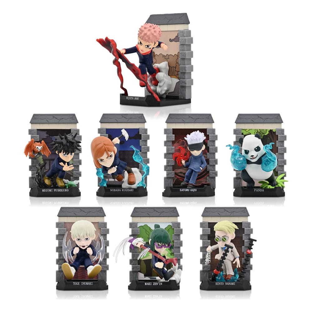 Jujutsu Kaisen Mystery Capsules Minifiguren Cursed 10 cm Display (12) Image