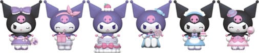 Sanrio Kuromi Party Series Minifiguren Kuromi  5 cm Blind Box Display (12) Image