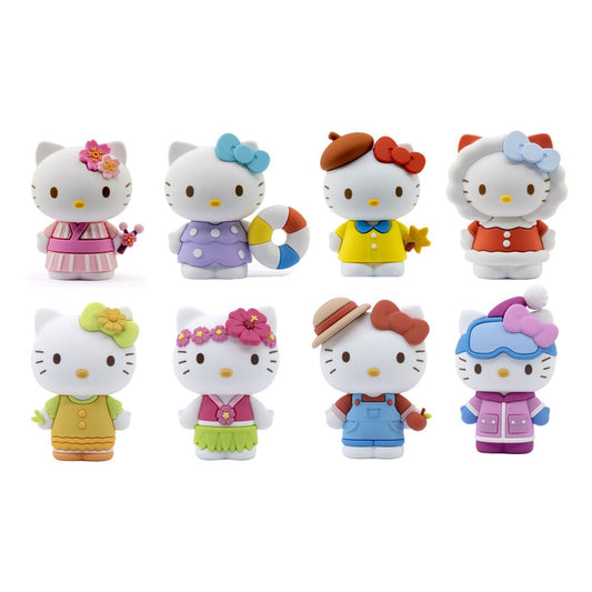 Sanrio Mini-Doll Four Seasons Series Minifiguren Hello Kitty 7 cm Display (12) Image 1