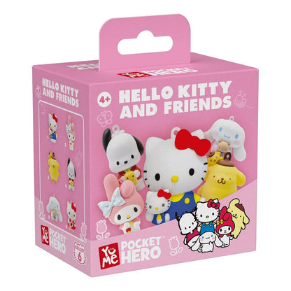 Sanrio Pocket Hero Schlüsselanhänger Hello Kitty and Friends Series 1 Blind Box Display (12) Image 3