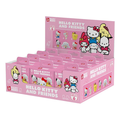 Sanrio Pocket Hero Schlüsselanhänger Hello Kitty and Friends Series 1 Blind Box Display (12) Image 5
