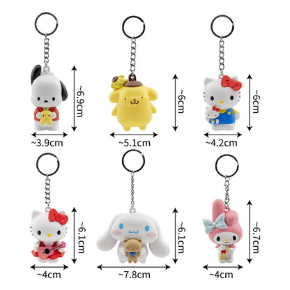 Sanrio Pocket Hero Schlüsselanhänger Hello Kitty and Friends Series 1 Blind Box Display (12) Image 11