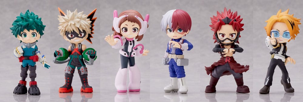 My Hero Academia Anime Series Minifiguren 9 cm Display (6) Image 1