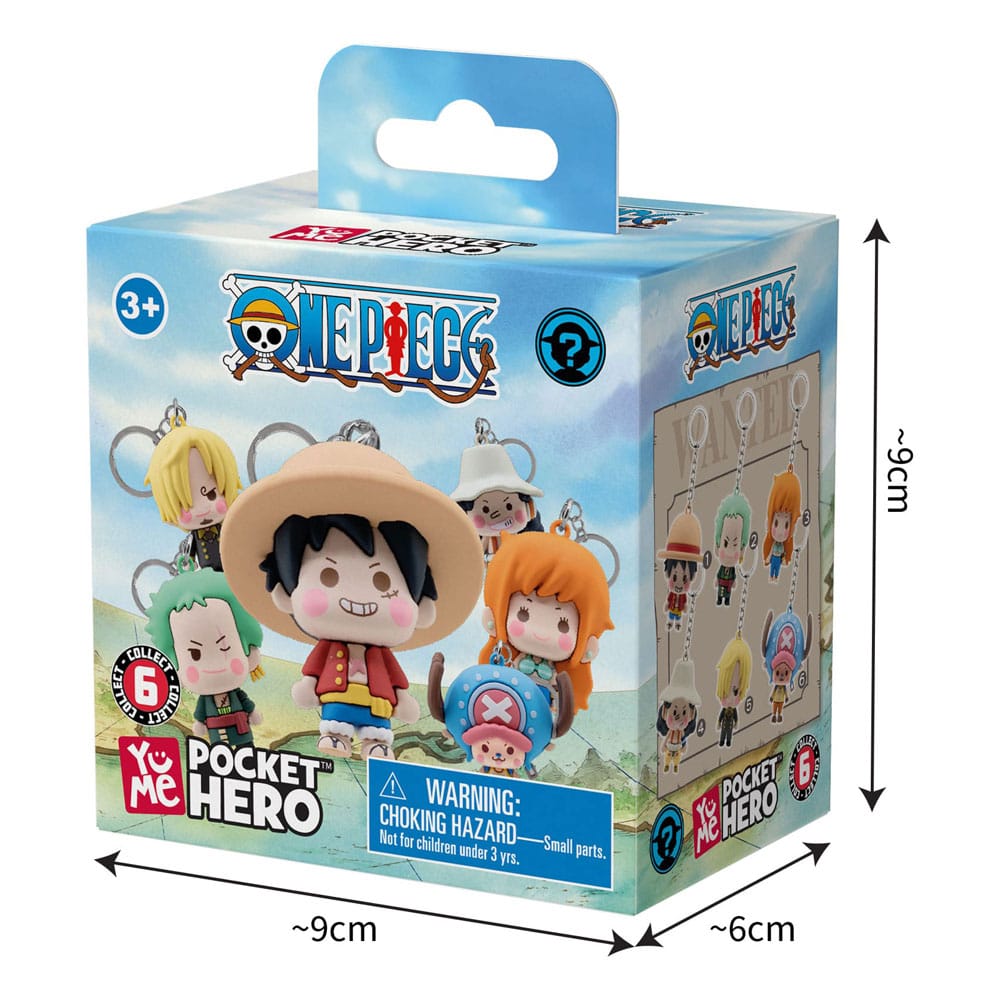 One Piece Pocket Hero Schlüsselanhänger Series 2 Display (12) Image 2