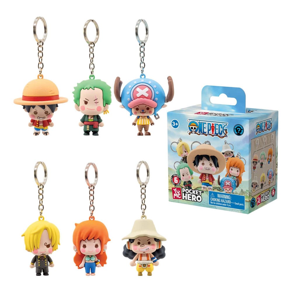 One Piece Pocket Hero Schlüsselanhänger Series 2 Display (12) Image 1