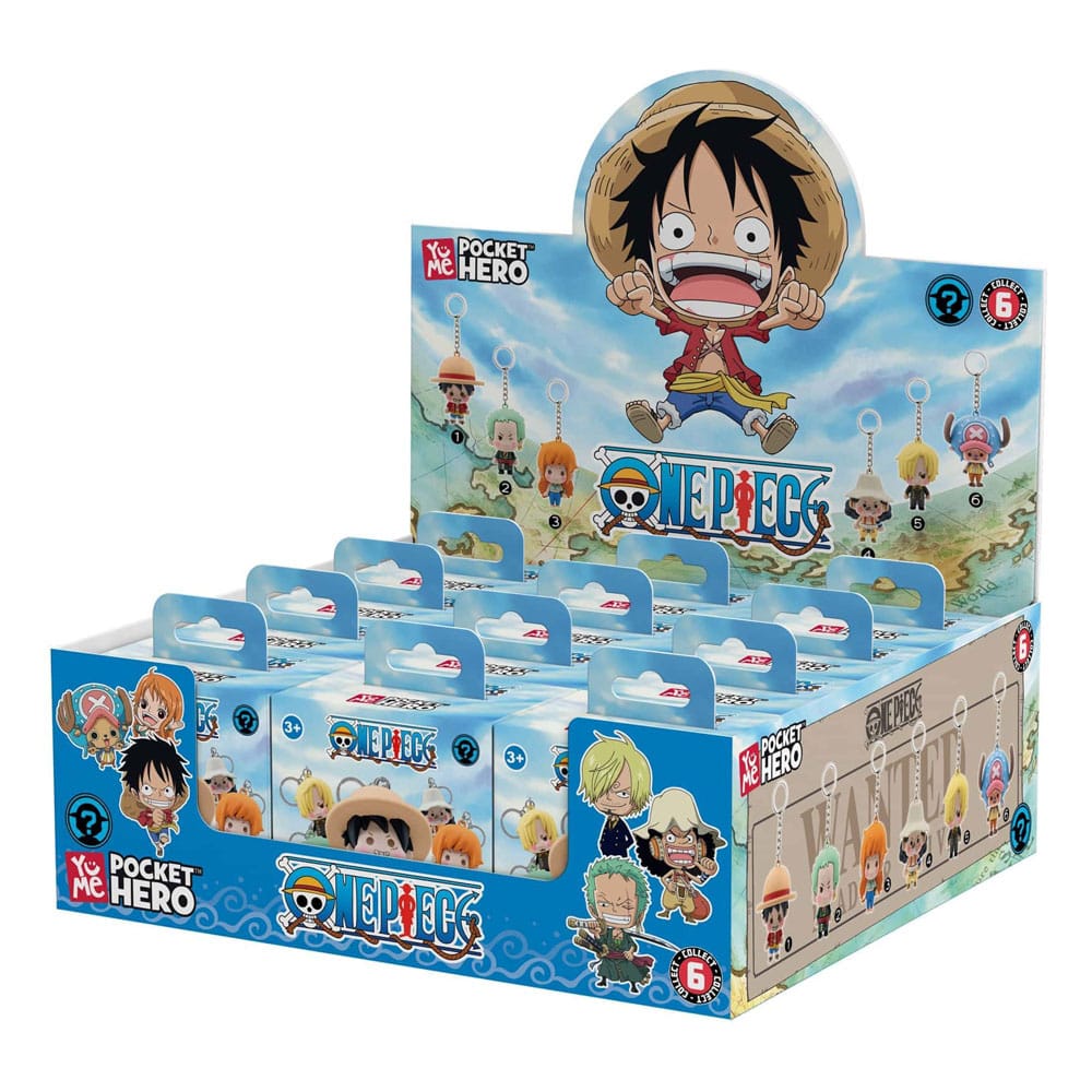 One Piece Pocket Hero Schlüsselanhänger Series 2 Display (12) Image 8