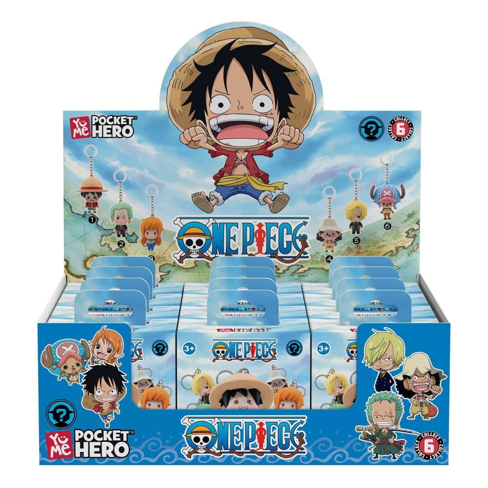 One Piece Pocket Hero Schlüsselanhänger Series 2 Display (12) Image 10