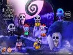 Nightmare Before Christmas Bobble Hero Cosbi Wackelkopf-Figuren Series 2 8 cm Blind Box Display (8) Image