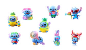 Lilo & Stitch Cosbi Minifiguren 8 cm Blind Box Display (8) Image