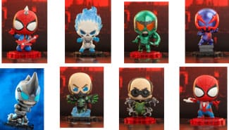 Spider-Man Cosbi Minifiguren 8 cm Blind Box Display (8) Image