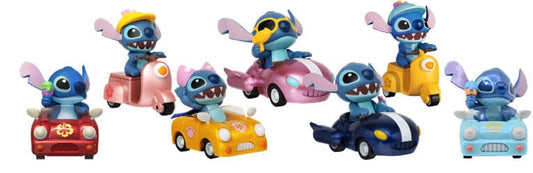 Lilo & Stitch Zoom Hero Rückzug-Fahrzeuge mit Figuren Stitch Display (12) Image