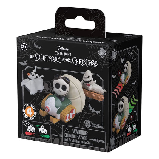 Nightmare Before Christmas Zoom Hero Rückzug-Fahrzeuge mit Figuren (Blind Box Ver.) Display (12) Image 2
