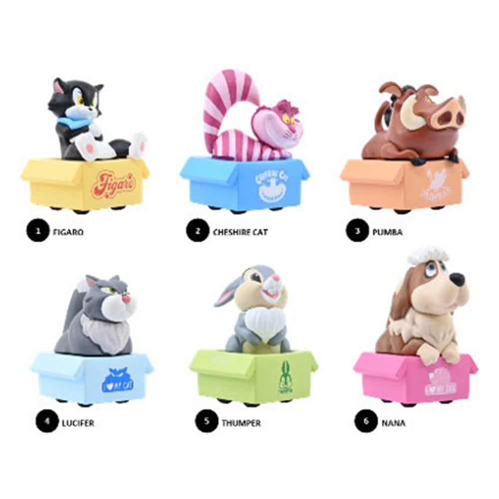 Disney Zoom Hero Rückzug-Fahrzeuge mit Figuren Display (12) Image