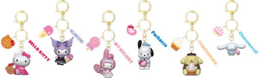 Sanrio Tea Party Series Schlüsselanhänger Hello Kitty and Friends Display (12) Image