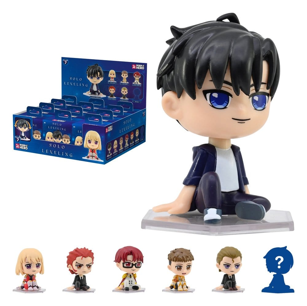 Solo Leveling Bobble Hero Wackelkopf-Figuren Series 1 Blind Box Display (12) Image 8