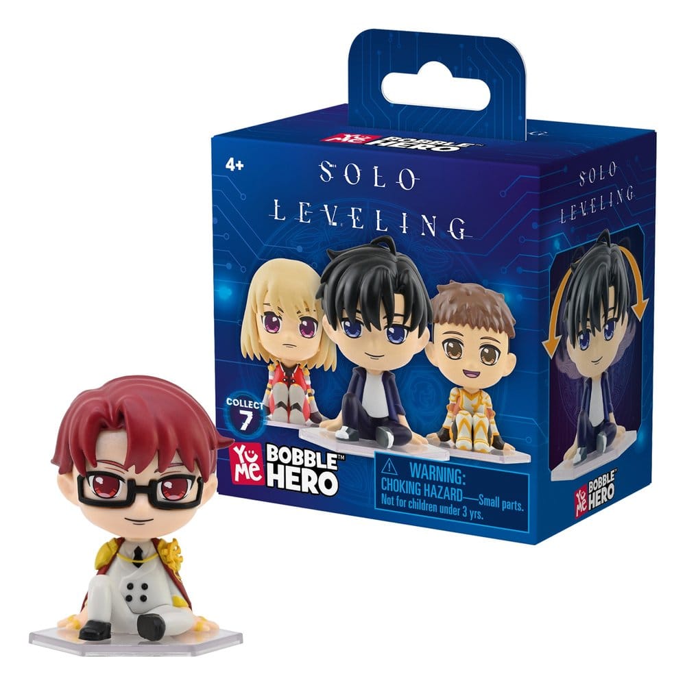 Solo Leveling Bobble Hero Wackelkopf-Figuren Series 1 Blind Box Display (12) Image 10