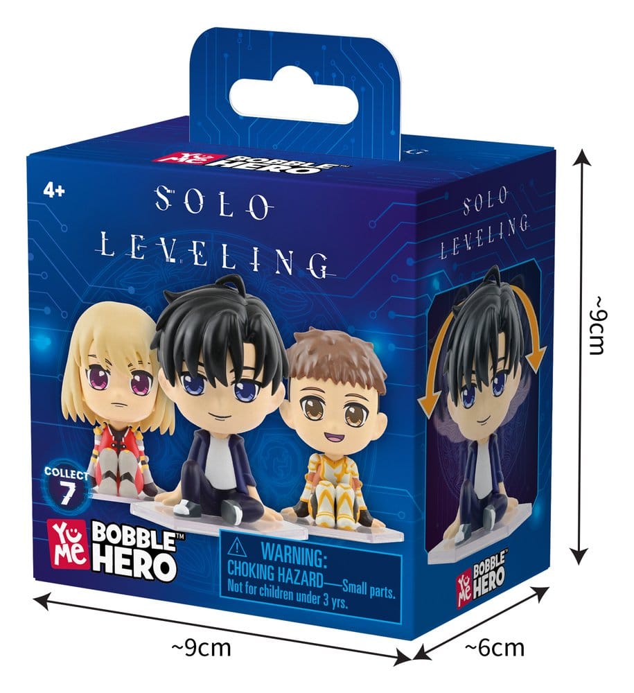 Solo Leveling Bobble Hero Wackelkopf-Figuren Series 1 Blind Box Display (12) Image 19
