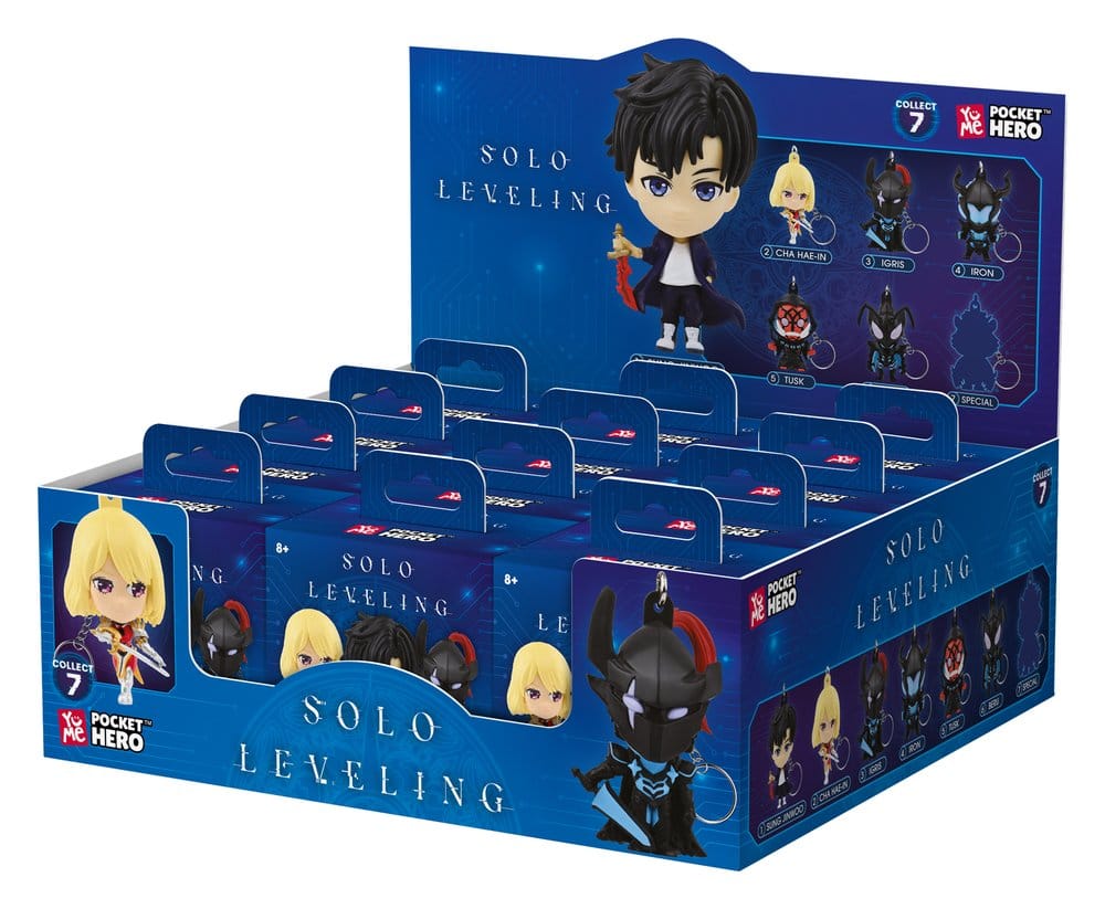 Solo Leveling Pocket Hero Schlüsselanhänger Series 1 Blind Box Display (12) Image 6