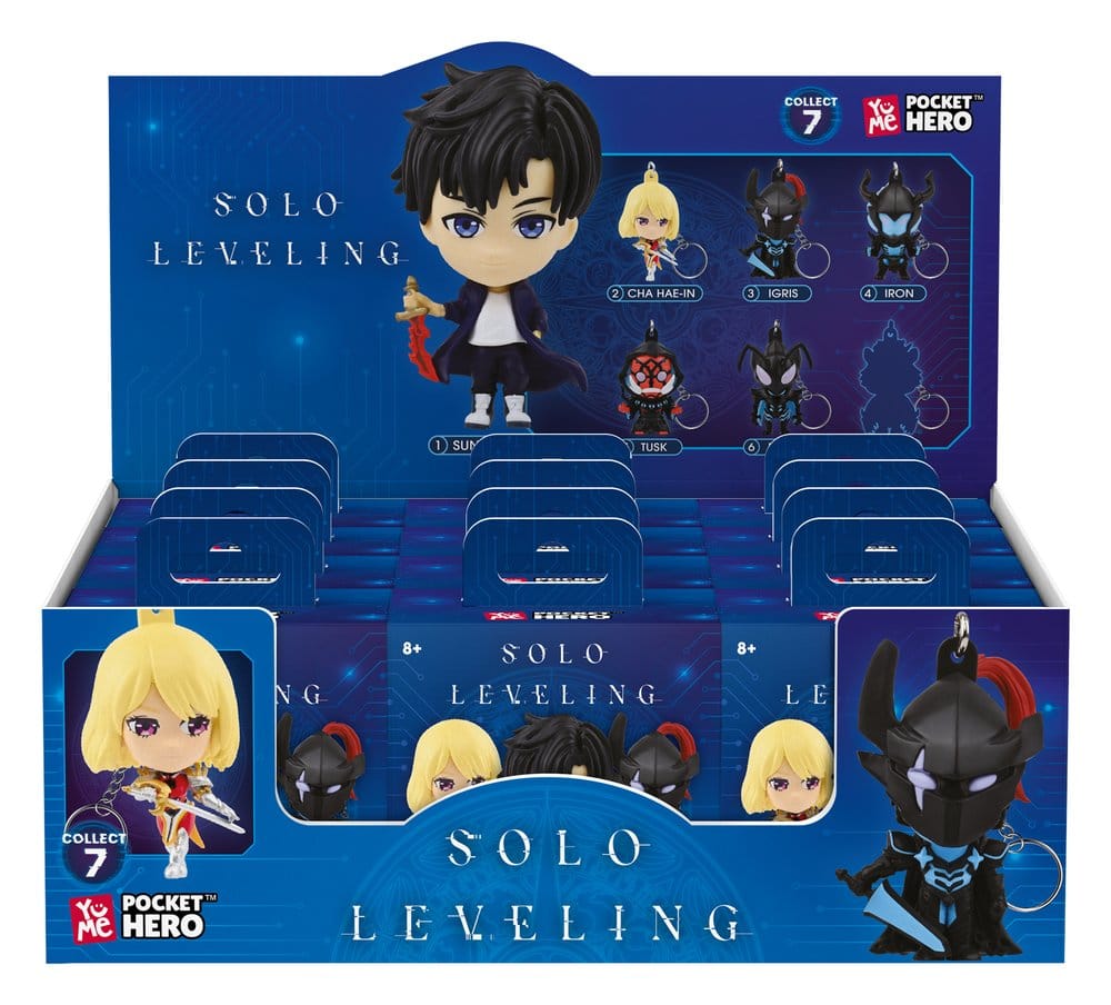 Solo Leveling Pocket Hero Schlüsselanhänger Series 1 Blind Box Display (12) Image 1