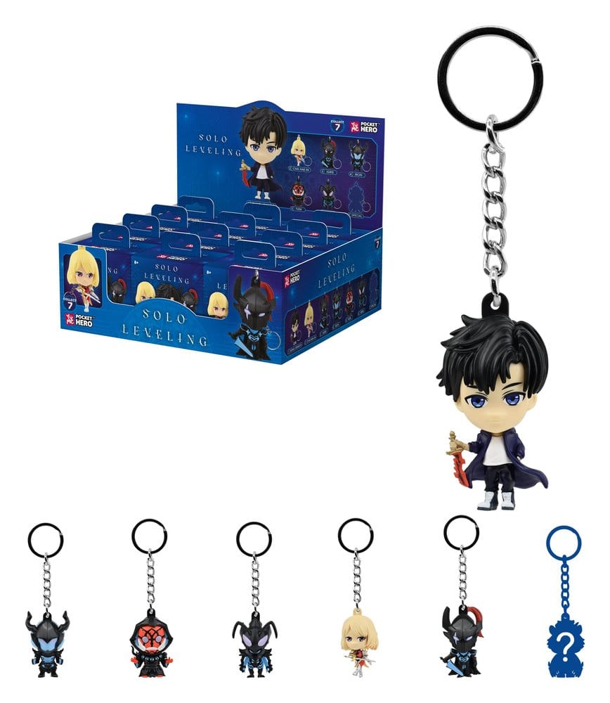Solo Leveling Pocket Hero Schlüsselanhänger Series 1 Blind Box Display (12) Image 8
